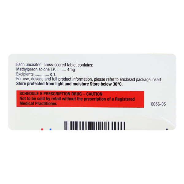 MEDROL 4MG TABLET