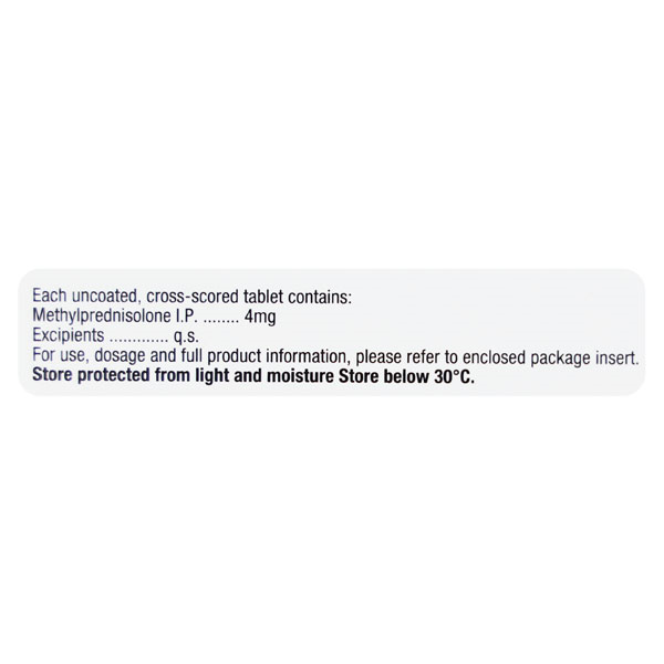MEDROL 4MG TABLET