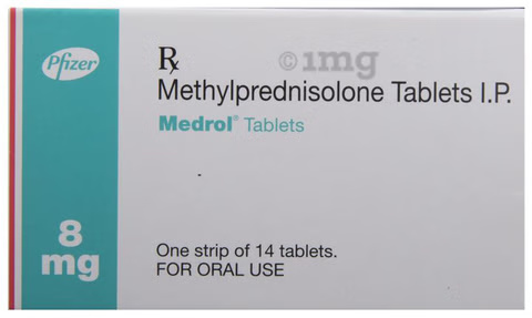 MEDROL 8MG TABLET