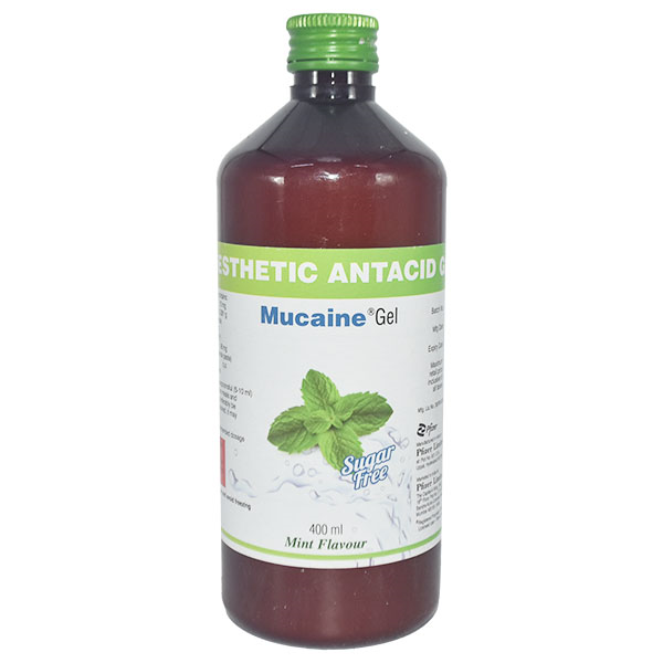 MUCAINE GEL MINT SUGAR FREE 200ML