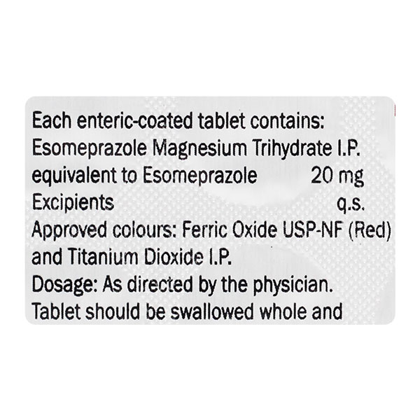NEKSIUM 20MG TABLET