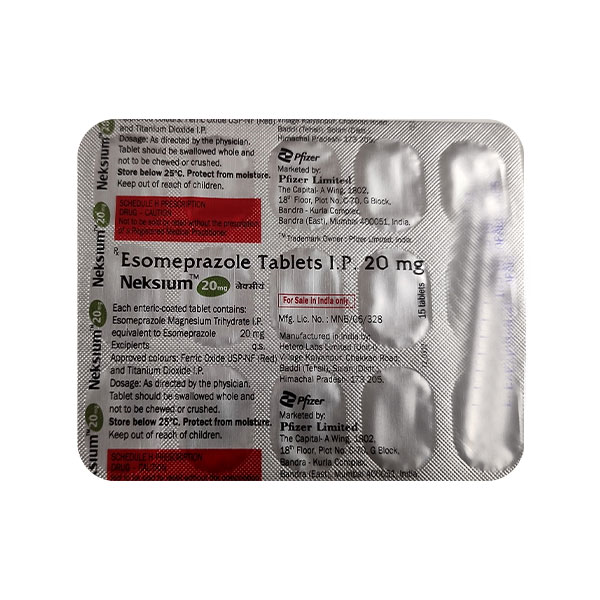 NEKSIUM 20MG TABLET