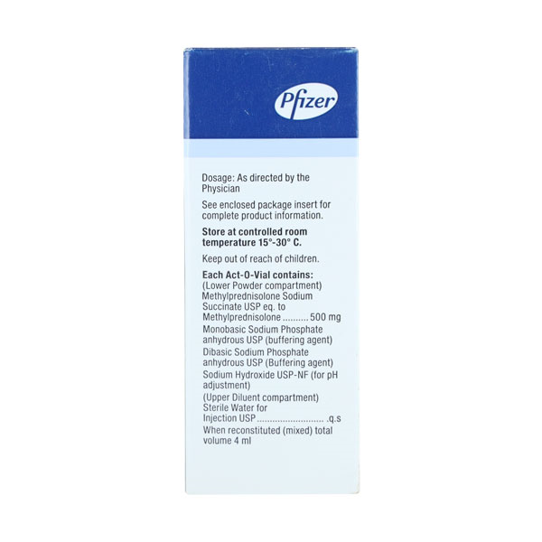 SOLU-MEDROL 500MG INJECTION