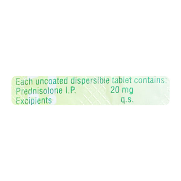 WYSOLONE DT 20MG TABLET