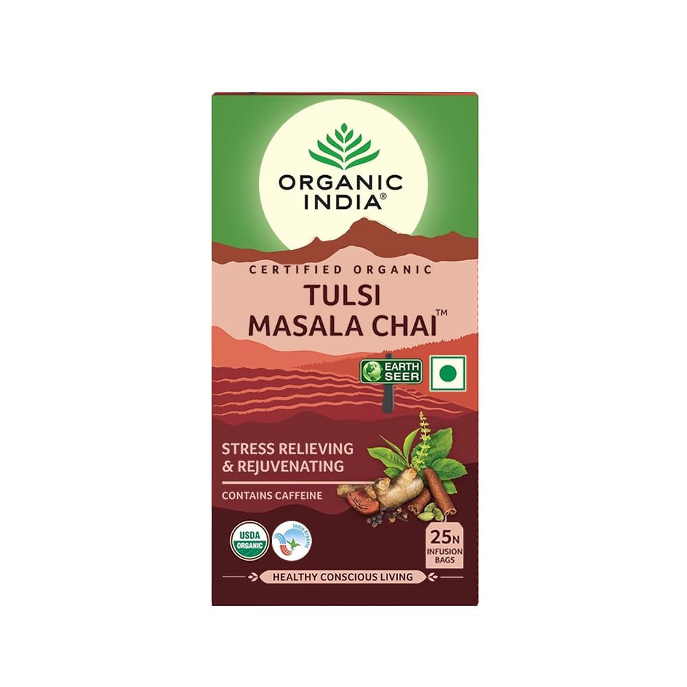 ORGANIC INDIA TULSI CHAI MASALA - 25 TEA BAGS