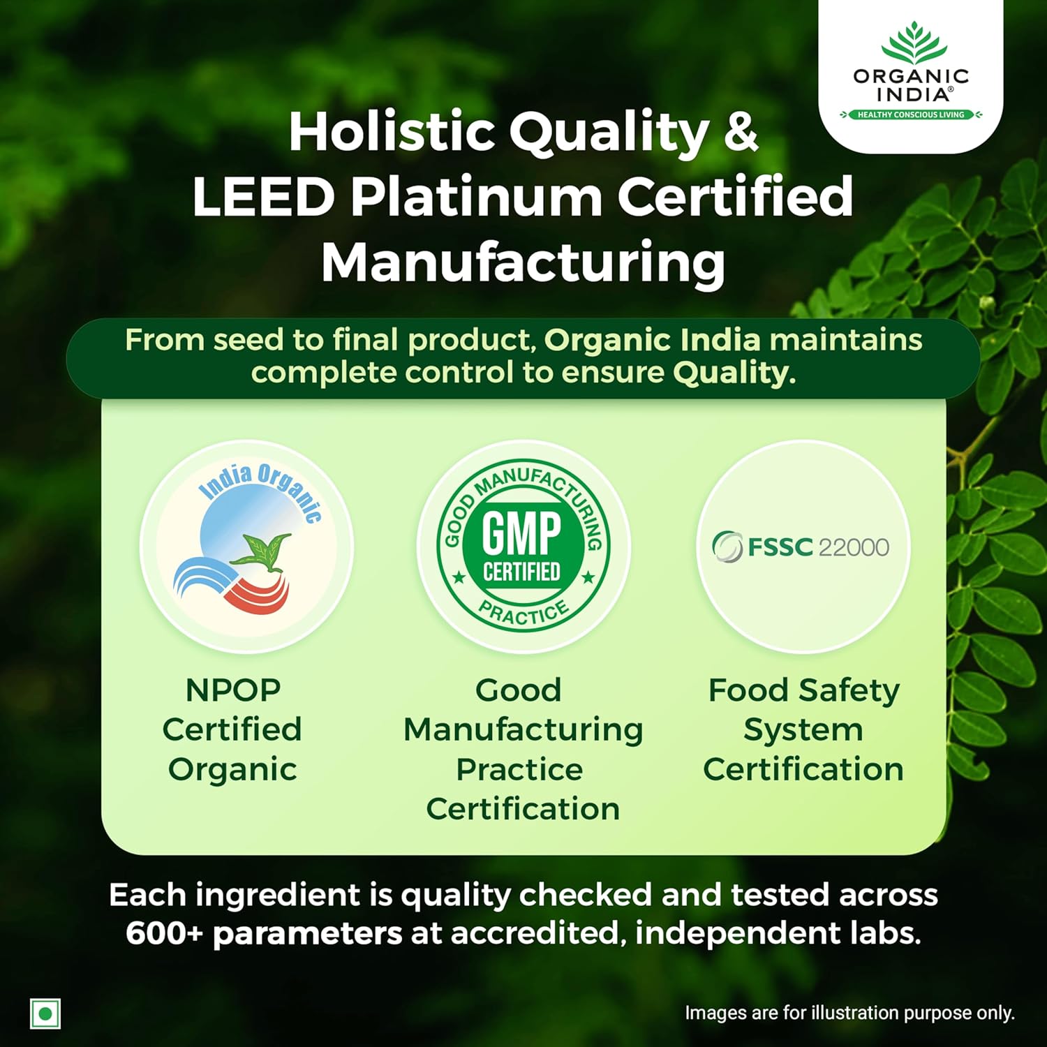 ORGANIC INDIA ISABGOL WHOLE PSYLLIUM HUSK POWDER - 100GM