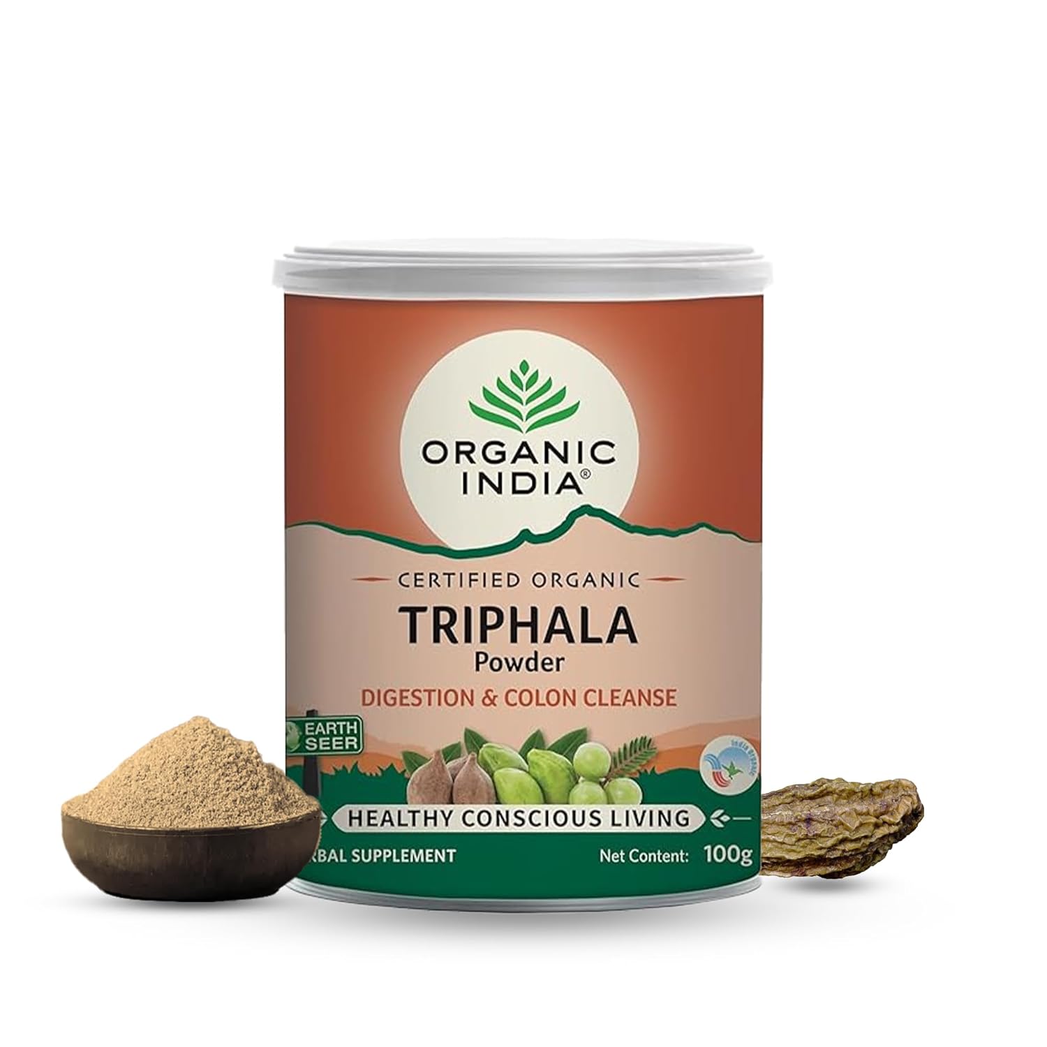 ORGANIC INDIA TRIPHALA POWDER - 100 GM