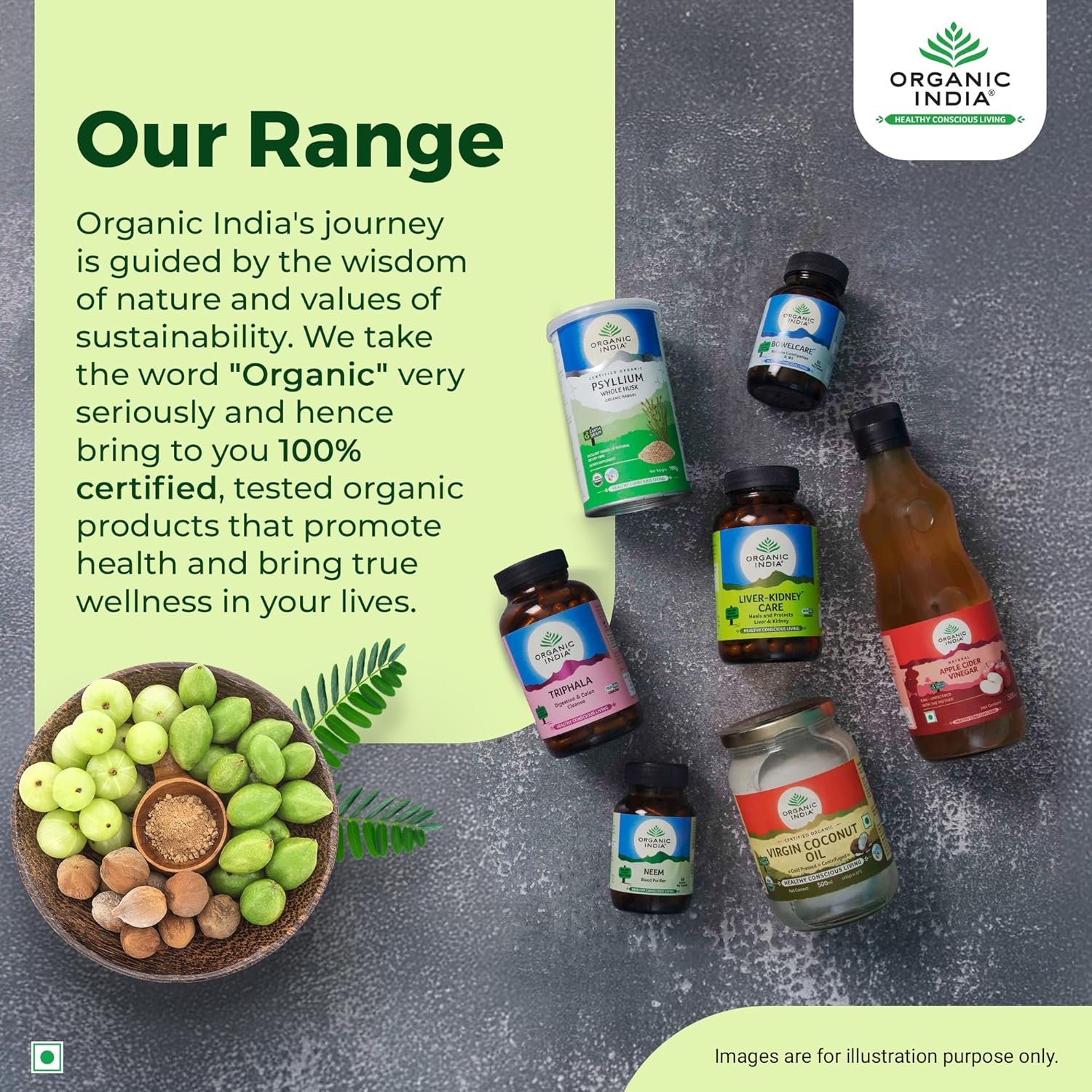 ORGANIC INDIA TRIPHALA POWDER - 100 GM