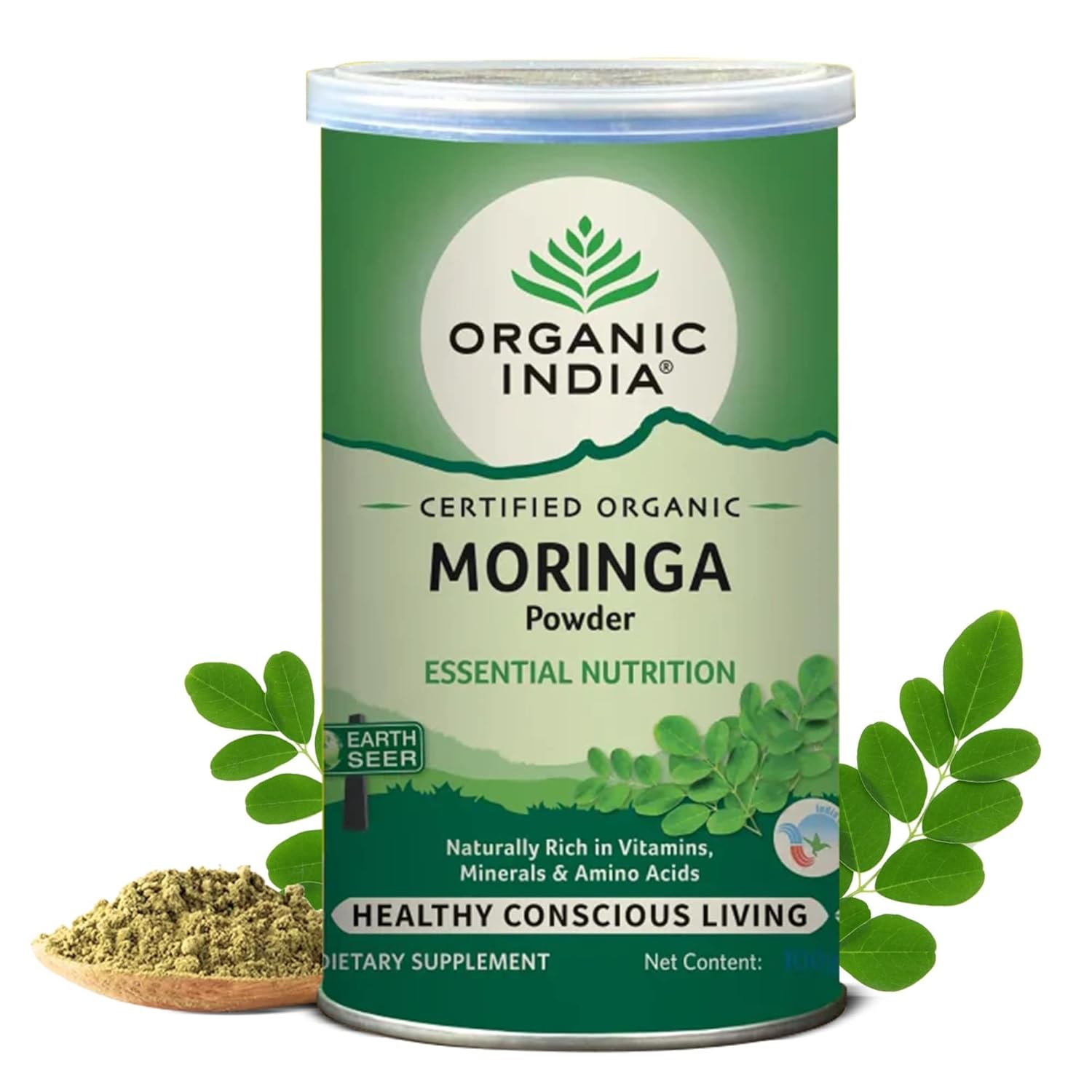 ORGANIC INDIA MORINGA POWDER - 100 GM
